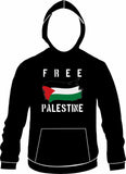 Free Palestine Printed Hoody