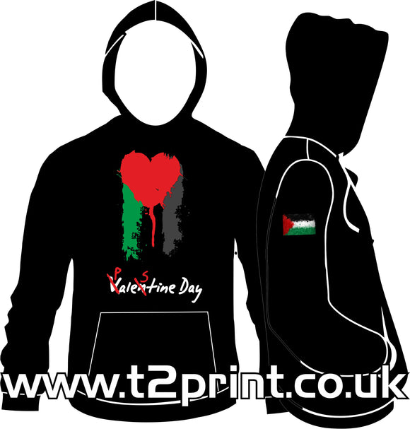 Palestine Valentine Day Hoody