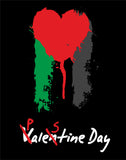 Palestine Valentine Day Hoody