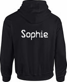 AMONG US IMPOSTOR PERSONALISED HOODY with NAME ON BACK