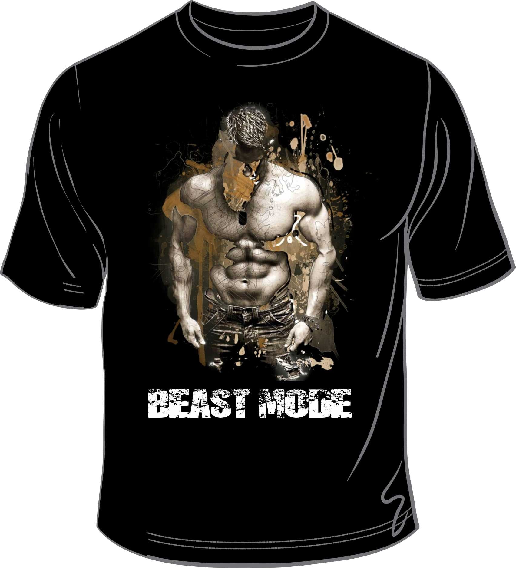 BEAST MODE - Gym Printed T-Shirt