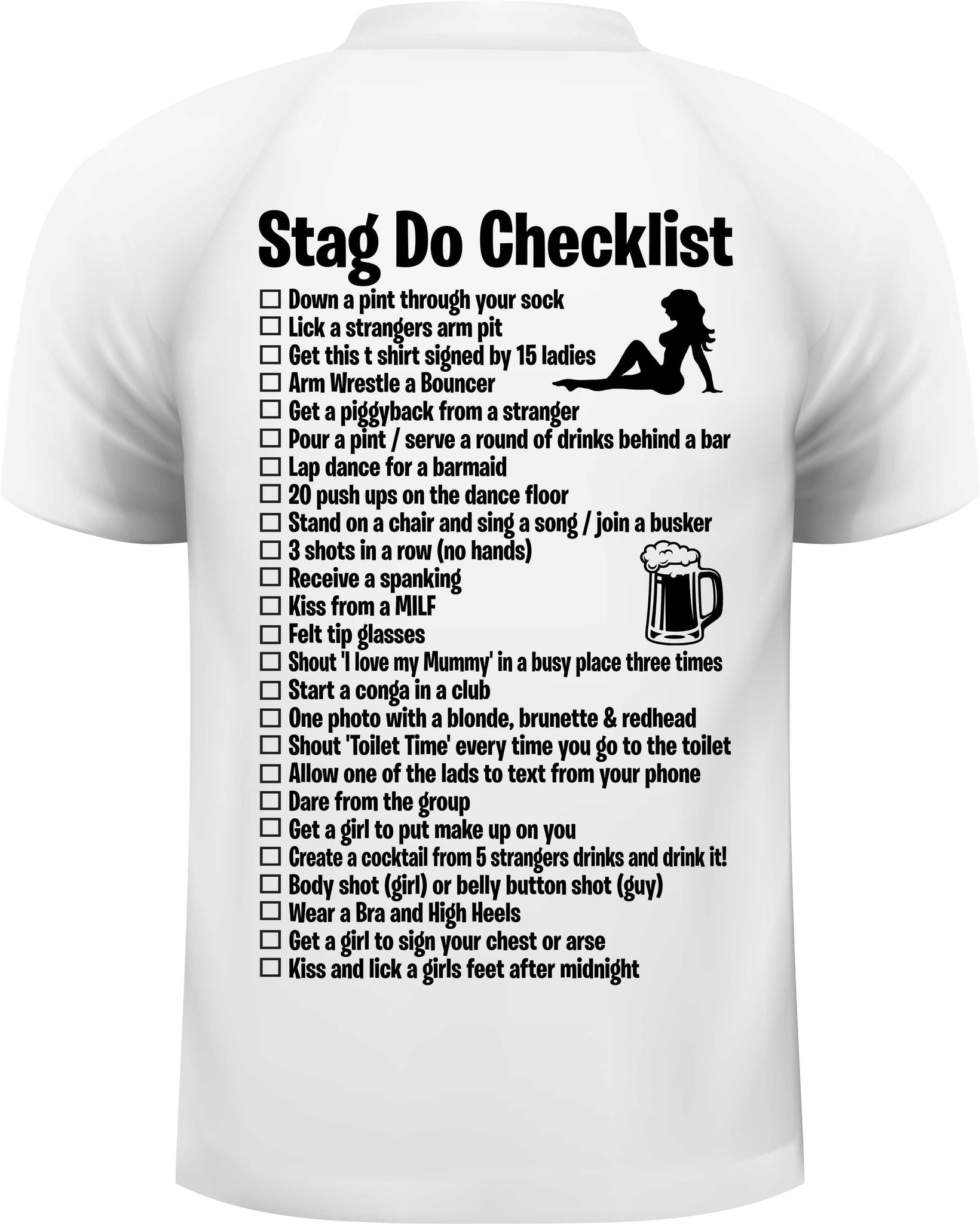 Stag do shop t shirts