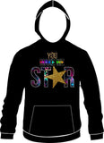 You Make Me Star Printed Hoody