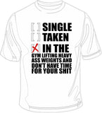 Single Taken in the Gym - Printed T-Shirt/Vest